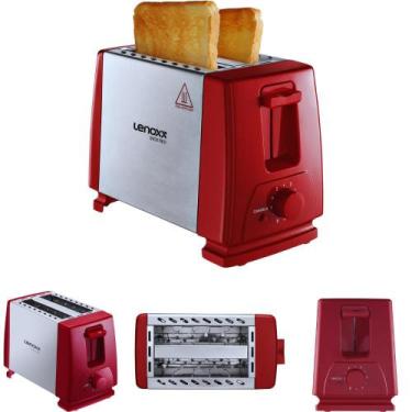 Imagem de Torradeira Inox Red PTR203 - Lenoxx 110V 