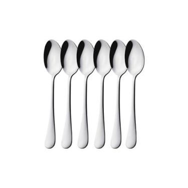 Imagem de Kit 6 Colheres de Sobremesa Hercules Olimpia Aço Inox 1555-004