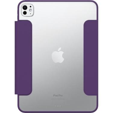 Imagem de OtterBox Symmetry Series Capa fólio para iPad Pro 11 polegadas (M4) (2024) - Figura (roxa), design ultra-elegante, várias posições de visualização, capa magnética hibernar/despertar (enviada em
