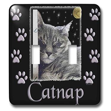 Imagem de 3dRose Interruptor duplo catnap lsp_11961_2