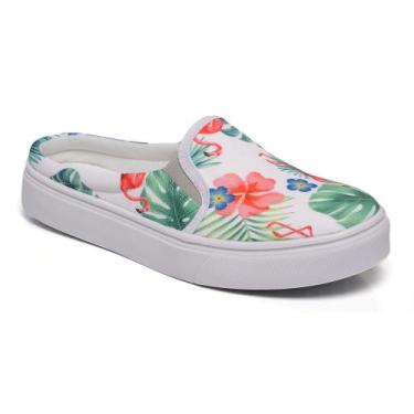 Imagem de Tênis Feminino Slip On Mule Calce Fácil Sapatenis Sapato - J.REI MULTM