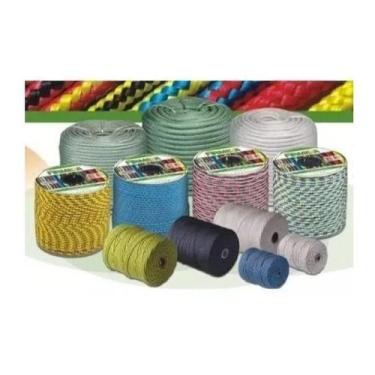 Imagem de Corda De Poliester Amarrar Carga Caminhão 6mm X 50 Metros - FIRMEZA