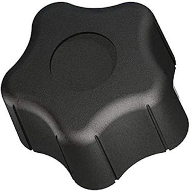 Imagem de Innovative Components AN6C-R5SB-21 4,8 cm de altura, manípulo estrela, persiana, inserção de zinco de aço 3/8-16 toque macio (pacote com 10)