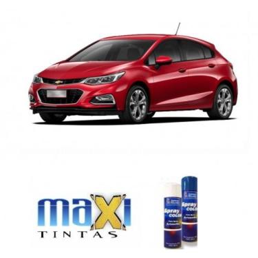 Imagem de Spray automotivo vermelho glorey gm + verniz spray 300ml - Sherwin Wil