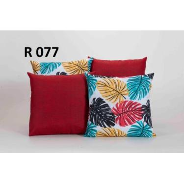 Imagem de Kit 6 Capas Almofadas Lindas Decorativas Sala Sofá C/ Ziper - JH Enxov