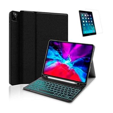 Imagem de BDNET, Capa Com Teclado Retroiluminado Para iPad Air 3 10.5 E Pel