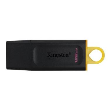 Imagem de Pen Drive 128Gb Kingston Datatraveler Exodia, Usb 3.2, Preto E Amarelo