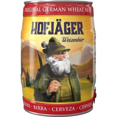 Imagem de Barrilete cerveja alemã Hofjäger Weizenbier 5L