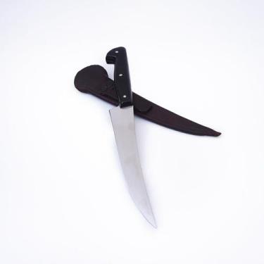 Imagem de Faca inox 420 fileteira churrasco desossa  - Facas & Artes Chapeco