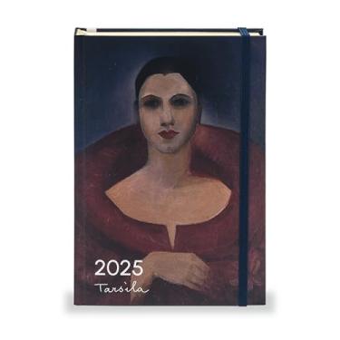 Imagem de AGENDA 2025 TARSILA DO AMARAL SEMANAL MINI MANTEAU ROUGE TECA PAPELARIA