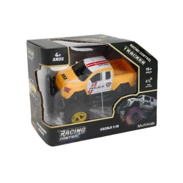 Imagem de Carrinho Controle Remoto Racing Control Tracker Multilaser, Amarelo