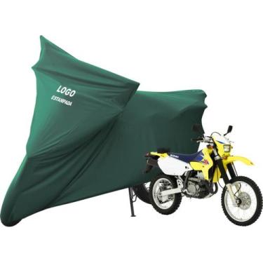 Imagem de Capa De Tecido Para Cobrir Moto Suzuki DR Z 400 - Mz, Verde