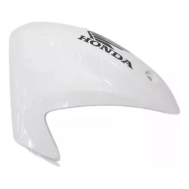 Imagem de Honda Fan/Cg 150 Carenagem Esquerda Tanque Genuíno, Branco