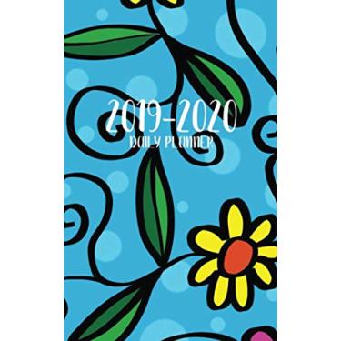 Imagem de 2019-2020 Daily Planner: Day Planner July 2019- June 2020 5x8 Schedule Daily Appointments Yellow Flower Design