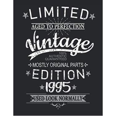 Imagem de 26. Geburtstag Limited 26 Jahre Edition 1995 Graphic Deko Vintage: RÄTSELBUCH - Lustiges Retro Geburtstags Geschenk, Geschenkidee - A4 (8,5x11) - 101 ... Sketch, Planer, Geburtstag, Jahrgang, Spruch