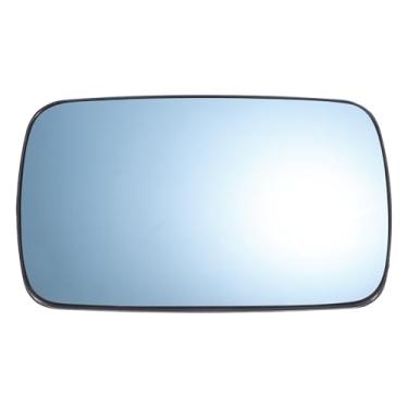 Imagem de ACROPIX Vidro retrovisor do lado esquerdo do motorista para BMW Série 3 E30 E36 1982-2000 com placa de suporte - Pacote com 1