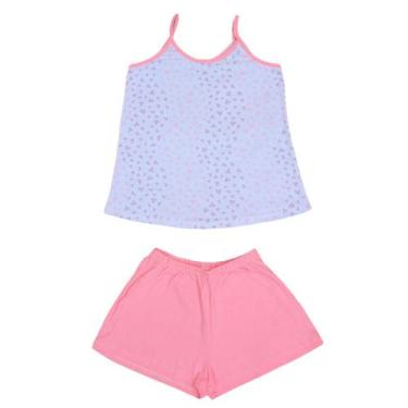 Imagem de Pijama Alcinha Feminino Infantil - Turbulencia, Rosa, 8