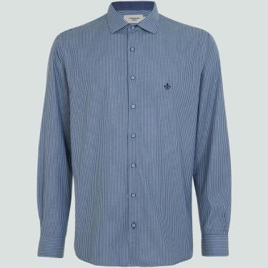 Imagem de Camisa Dudalina Comfort Listrada Masculino-Masculino