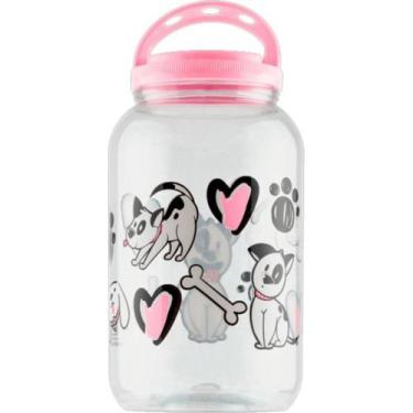 Imagem de Pote Bandeirante Dog Rosa 3,6L-0401