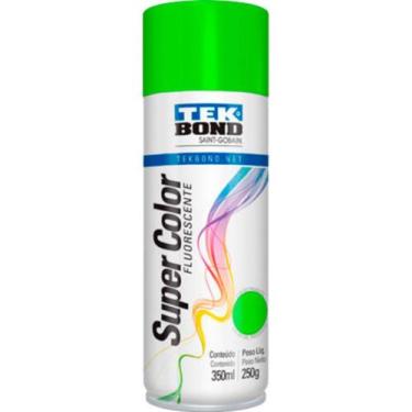 Imagem de Spray Tek Fluoresc.Verde 350Ml - TEK BOND TINTAS