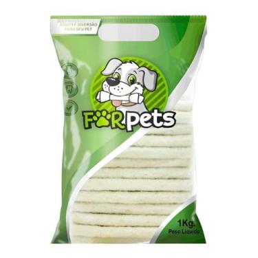 Imagem de Petisco para Cachorro Pet Osso Ossinho Palito For Pets 1kg - Forpets, 