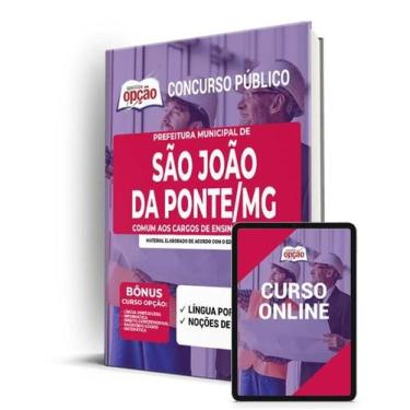 Imagem de Apostila Prefeitura de São João da Ponte - MG - Comum aos Cargos de En