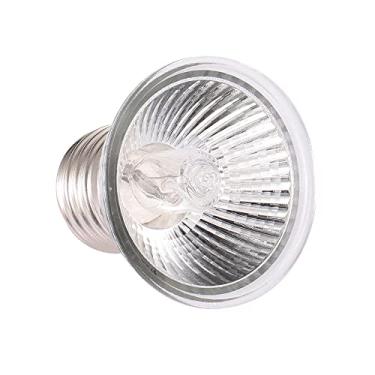 Imagem de Lâmpada de Calor de Halogênio de 25W, Apetite UVB Promove a Síntese de Vitamina D3, Répteis Aquário de Lagarto, Espectro Completo Leve Luz Solar (75W)
