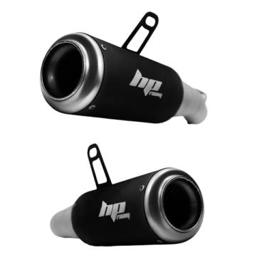 Imagem de Escapamento Esportivo Compátivel Com Kawasaki Z1000 Ninja 1000 Par - Ponteira Esportiva HP Racing Pro