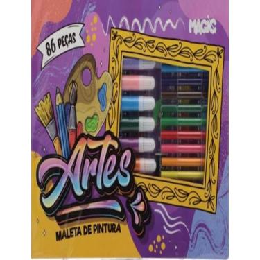 Imagem de Livro - Maleta De Pintura 86 Pecas - Arts - MAGIC KIDS, 0, 31 x 21.5