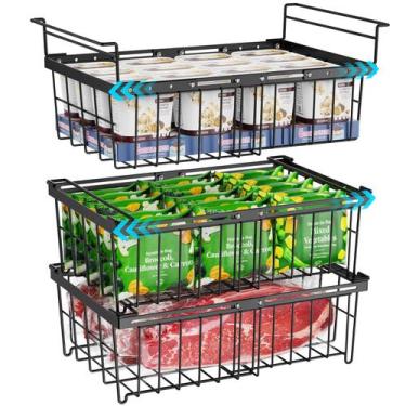 Imagem de Caixas Organizadoras para Freezer iSpecle - Pacote com 3 Unidades (300