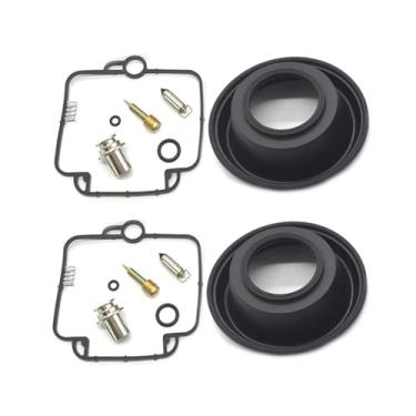 Imagem de Reparo de carburador de motocicleta para Suzuki GS500E 1994-2000 GS500 E GS 500 500E Sistema de combustível Jet Pilot Master Jet Vacuum Diafragma (1 conjunto)