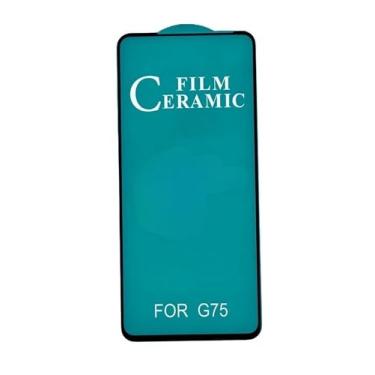 Imagem de Película de Ceramica 9d Protetora de Tela anti-riscos queda Protecao Total Compatível com Moto G75