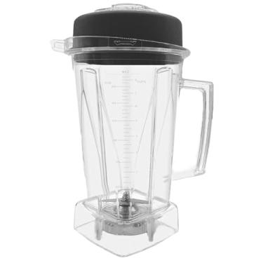 Imagem de Jarra de liquidificador de 1,8 g para vitamix, transparente, compatível com Vitamix C-Series E310 vm0101 vm102b Pro 300 etc, substitua para Vitamix 15856 5000 5200 001195 6300 etc recipiente/copo,