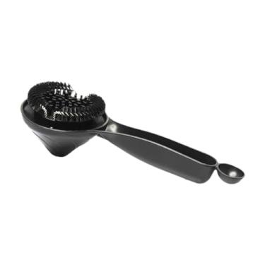 Imagem de IEUDNS Escova de limpeza de café expresso, cerdas de nylon, escova de café mais limpa para o pincel de limpeza da cabeça do grupo Grouphead de 58 mm