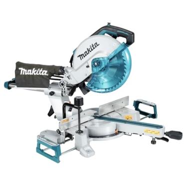 Imagem de Serra de Esquadria 260mm 4500 RPM Makita LS1110F 220V 1450W Disco 10" Corte 310mm x 91mm LED Freio Elétrico Partida Suave para Madeira MDF Marcenaria Carpintaria