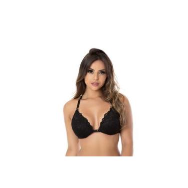 Imagem de Kit com 3  Sutiã De Bojo Soft Com Renda Nadador Ref:2095  - D'julia, S