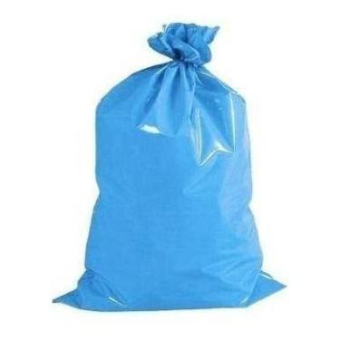 Imagem de 400 Sacos Para Lixo De 20 Litros Azul 35x45cm. (4 Pcts) - HIGIPACK
