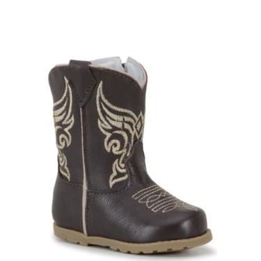 Imagem de Bota Texana Bebê Botinha Baby Infantil Couro - Capelli, 20-21