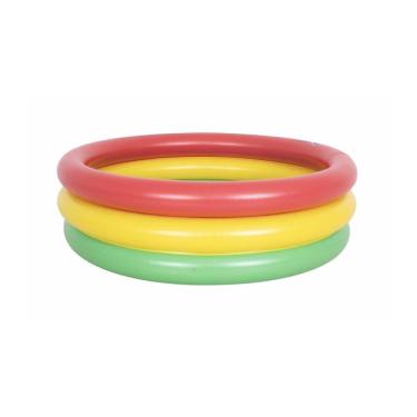 Imagem de Piscina Infantil Colorida 3 Aneis 24Cm - 51350