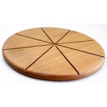 Imagem de Tábua p/ Pizza 35 Com Guia de Corte EL TORO