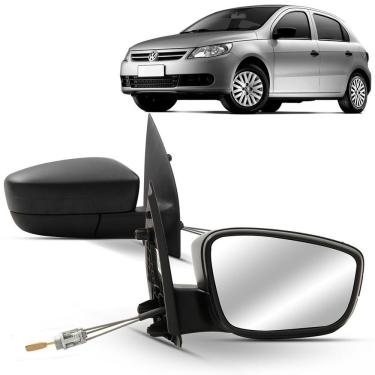 Imagem de Retrovisor Controle Interno vw Gol G5 10/11 texturizado Esquerdo EB611