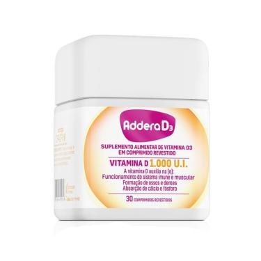 Imagem de Addera D3 1.000UI 30 Comprimidos Revestidos
