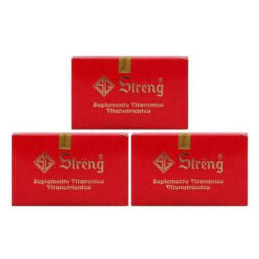 Imagem de Streng Multivitamínico - 16 flaconetes com 5ml Kit com 3 Caixas - Kron