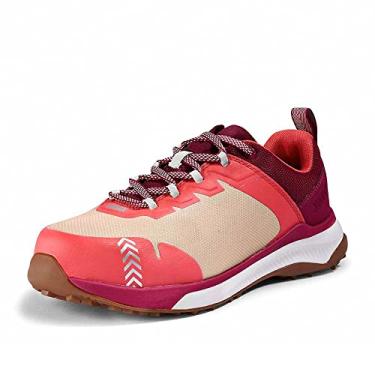 Imagem de Kodiak Tênis feminino Quicktrail Nano Toe corte baixo atlético – caminhada, Pink Berry, 6.5