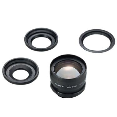 Imagem de Sony Lente teleobjetiva VCLES20A com conversor para DCR-DVD92, 203, 403, 405, 505, DCR-HC65, 85, 90 e 96