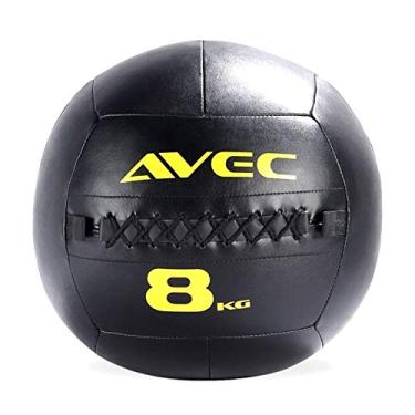 Imagem de Bola medicinal macia bola de parede de squash bola de treinamento fitness adulto bola de treinamento de força profissional boxe 8 kg