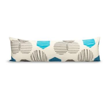 Imagem de 1 Fronha Capa Xuxão Corpo com Zíper 1,30m x 40cm Percal 180 fios algod