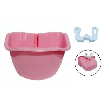 Imagem de Cestinha para Bicicleta Aro 14/16 Nathor, Rosa bb
