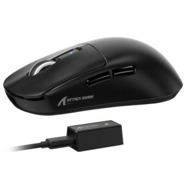 Imagem de Mouse para jogos Attack Shark R6 39g ultraleve 42K DPL - LexonElec