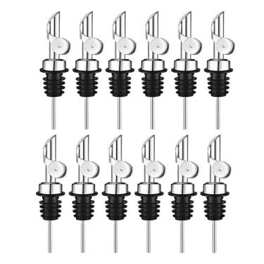Imagem de Licor pesado Pour Spout Pafusen, pacote com 12 unidades, Silver Auto F